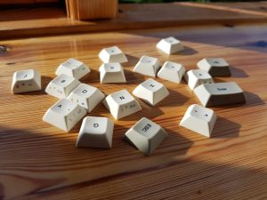 The Vortex Core replacement keycaps